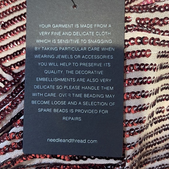 Needle and Thread pink ombré sequence dress - Picture 11 of 11